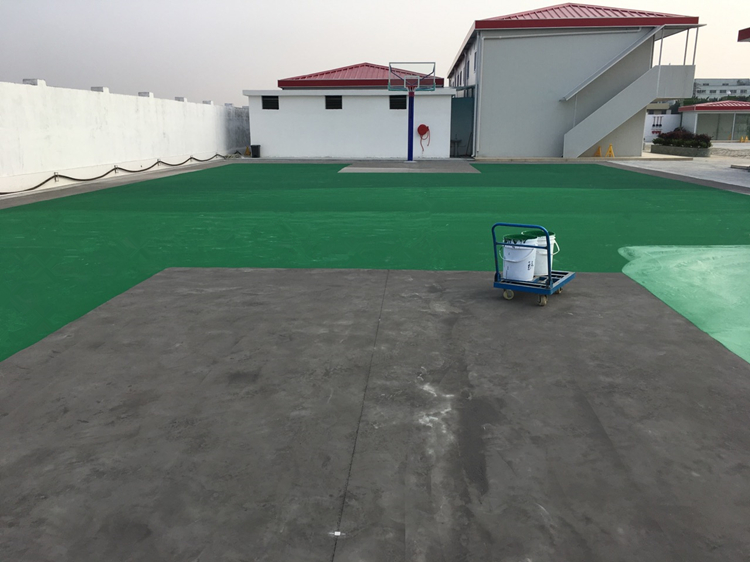 海淀球场翻新改造施工